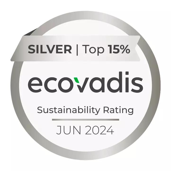 EcoVadis silver medal